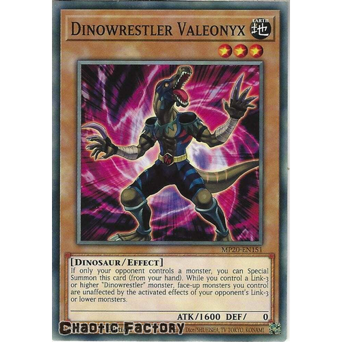 MP20-EN151 Dinowrestler Valeonyx Common 1st Edition NM