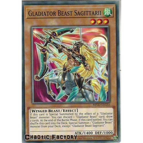MP20-EN155 Gladiator Beast Sagittarii Common 1st Edition NM