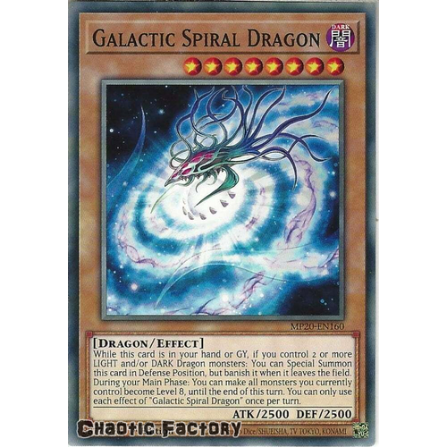 MP20-EN160 Galactic Spiral Dragon Common 1st Edition NM