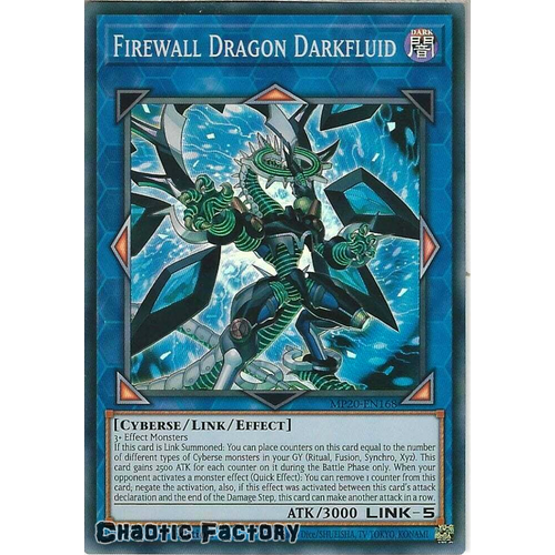 MP20-EN168 Firewall Dragon Darkfluid Super Rare 1st Edition NM