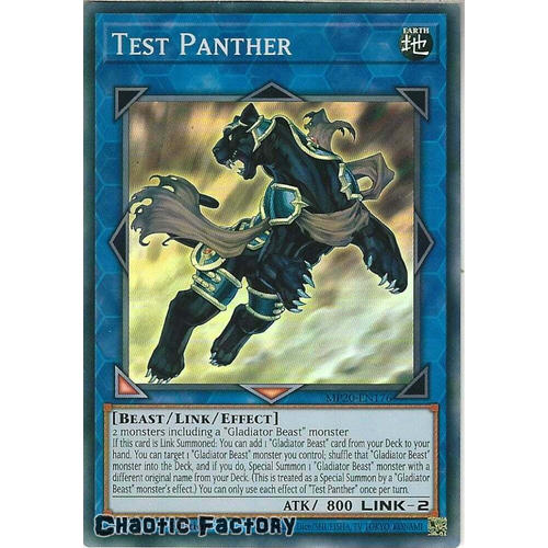 MP20-EN176 Test Panther Super Rare 1st Edition NM