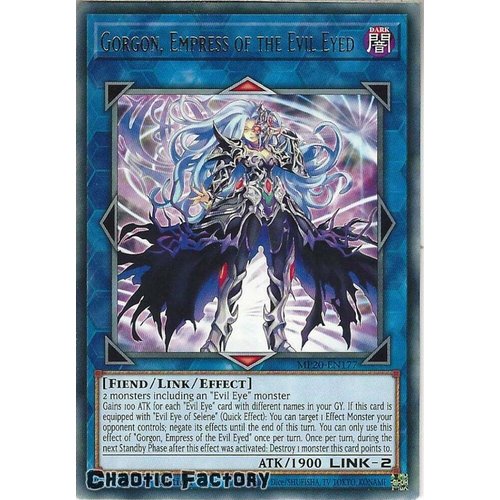 MP20-EN177 Gorgon, Empress of the Evil Eyed Rare 1st Edition NM