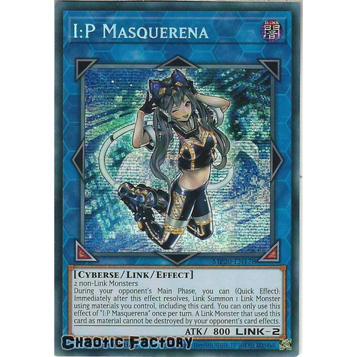 MP20-EN178 I:P Masquerena Prismatic Secret Rare 1st Edition NM