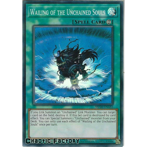 MP20-EN183 Wailing of the Unchained Souls Super Rare 1st Edition NM