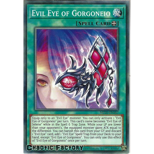 MP20-EN187 Evil Eye of Gorgoneio Common 1st Edition NM