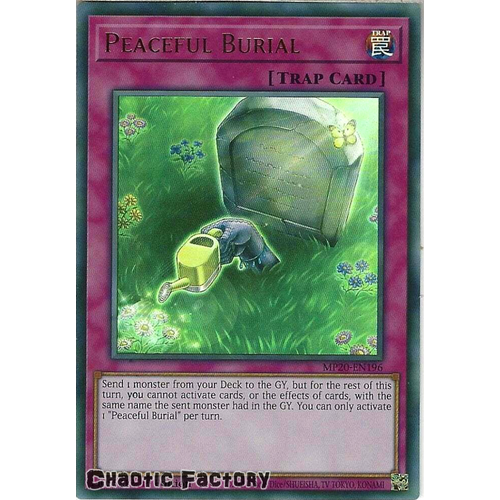 MP20-EN196 Peaceful Burial Ultra Rare 1st Edition NM