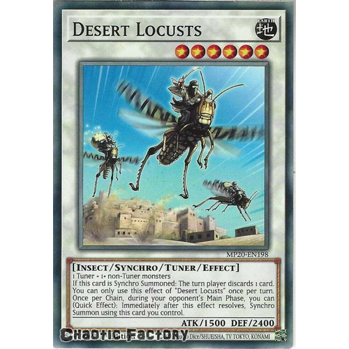 MP20-EN198 Desert Locusts Common 1st Edition NM