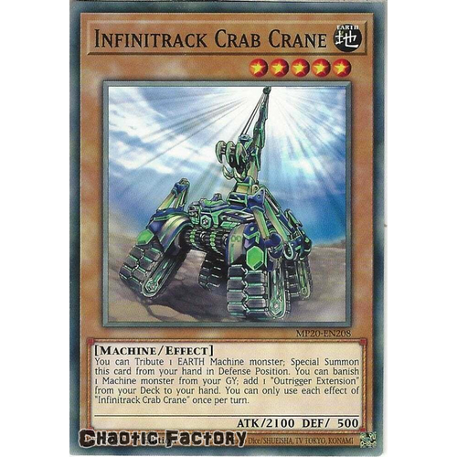MP20-EN208 Infinitrack Crab Crane Common 1st Edition NM