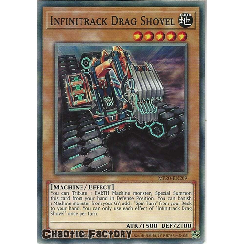 MP20-EN209 Infinitrack Drag Shovel Common 1st Edition NM