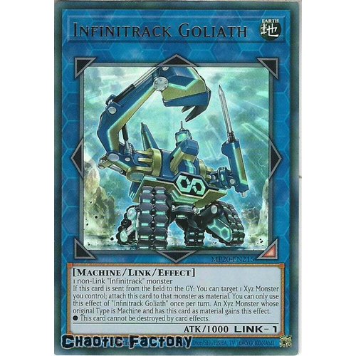 MP20-EN215 Infinitrack Goliath Ultra Rare 1st Edition NM