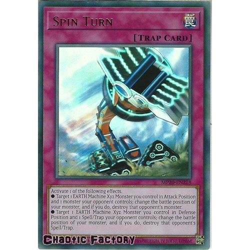 MP20-EN218 Spin Turn Ultra Rare 1st Edition NM