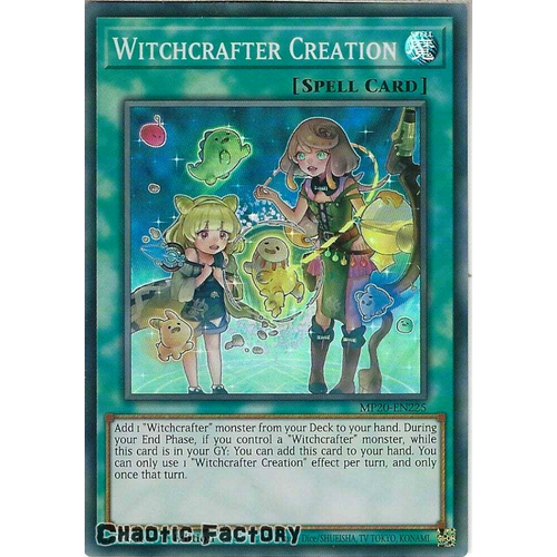 MP20-EN225 Witchcrafter Creation Super Rare 1st Edition NM