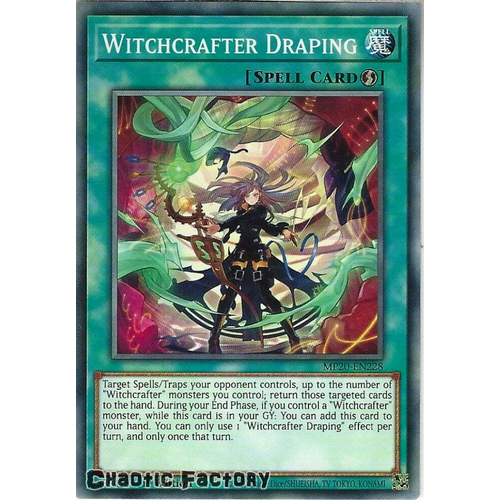 MP20-EN228 Witchcrafter Draping Common 1st Edition NM