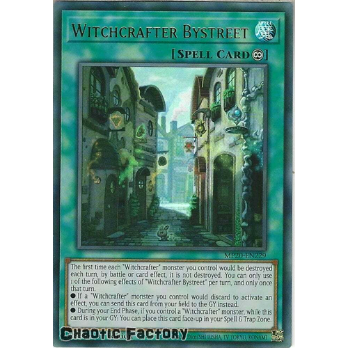 MP20-EN229 Witchcrafter Bystreet Ultra Rare 1st Edition NM