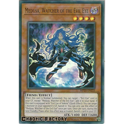 MP20-EN233 Medusa, Watcher of the Evil Eye Ultra Rare 1st Edition NM