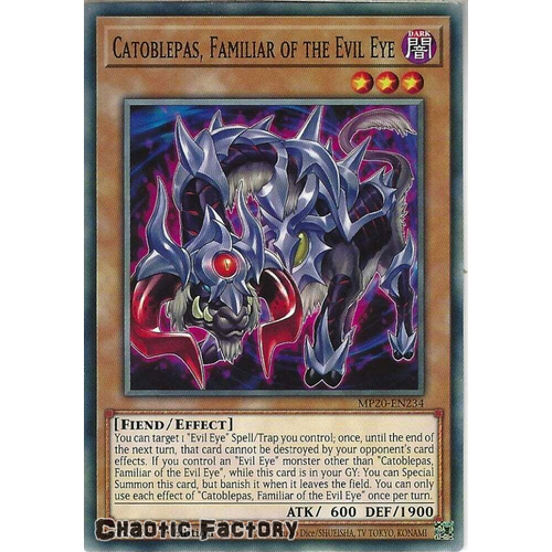MP20-EN234 Catoblepas, Familiar of the Evil Eye Common 1st Edition NM