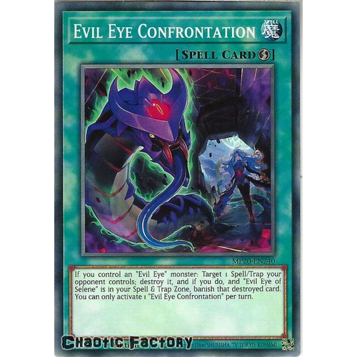 MP20-EN240 Evil Eye Confrontation Common 1st Edition NM