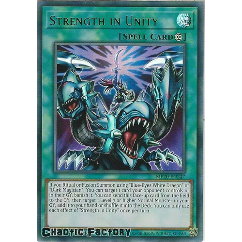 MP20-EN247 Strength in Unity Ultra Rare 1st Edition NM