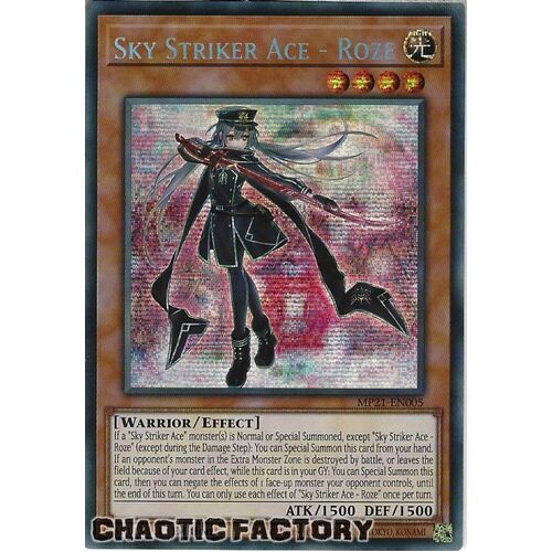 MP21-EN005 Sky Striker Ace - Roze Prismatic Secret Rare 1st Edition NM