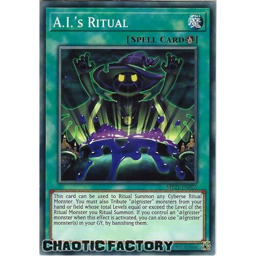 MP21-EN025 A.I.'s Ritual Common 1st Edition NM