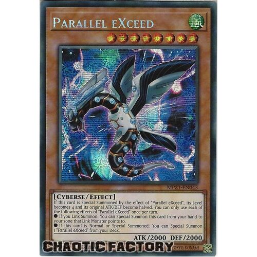 MP21-EN043 Parallel eXceed Prismatic Secret Rare 1st Edition NM