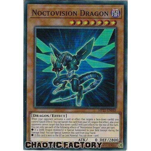MP21-EN048 Noctovision Dragon Super Rare 1st Edition NM