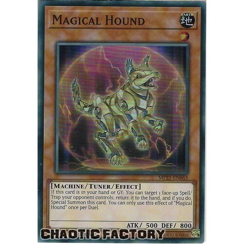 MP21-EN063 Magical Hound Super Rare 1st Edition NM