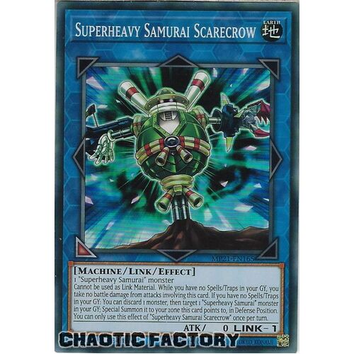 MP21-EN165 Superheavy Samurai Scarecrow Super Rare 1st Edition NM