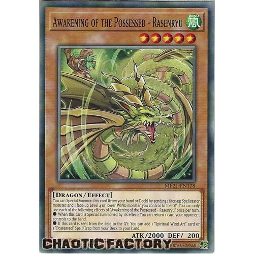 MP21-EN178 Awakening of the Possessed - Rasenryu Common 1st Edition NM