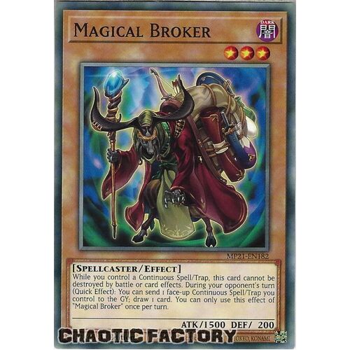 MP21-EN182 Magical Broker Common 1st Edition NM