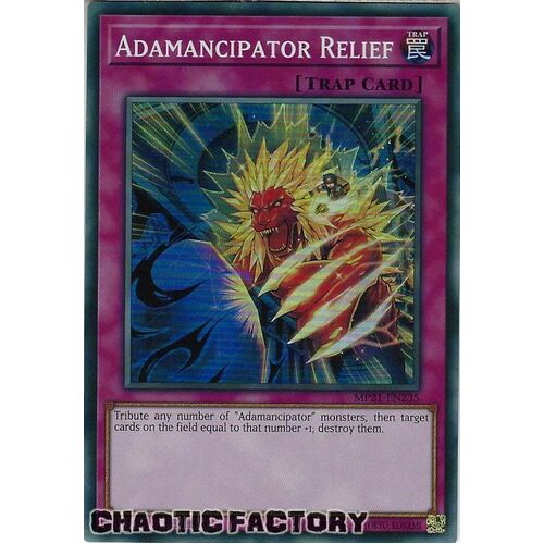 MP21-EN235 Adamancipator Relief Super Rare 1st Edition NM