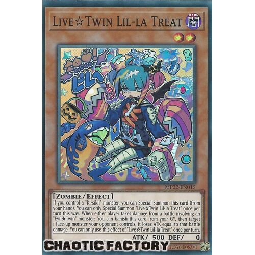 MP22-EN015 Live☆Twin Lil-la Treat Super Rare 1st Edition NM