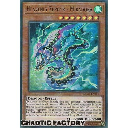 MP22-EN016 Heavenly Zephyr - Miradora Ultra Rare 1st Edition NM