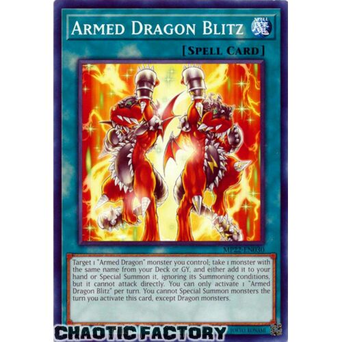 MP22-EN030 Armed Dragon Blitz Common 1st Edition NM