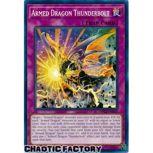 MP22-EN038 Armed Dragon Thunderbolt Common 1st Edition NM