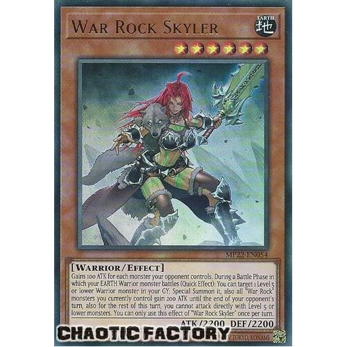MP22-EN054 War Rock Skyler Ultra Rare 1st Edition NM