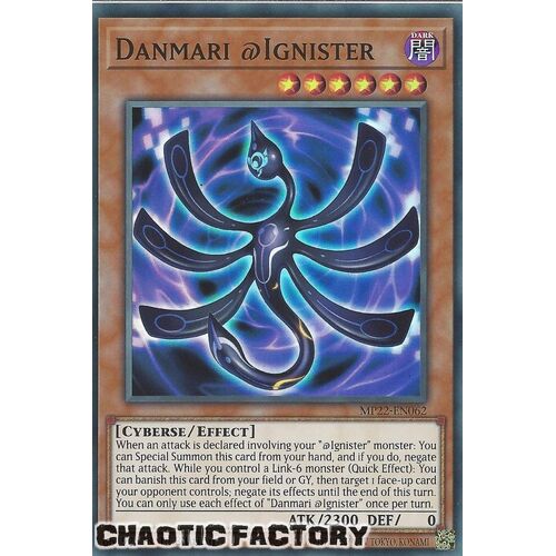 MP22-EN062 Danmari @Ignister Super Rare 1st Edition NM