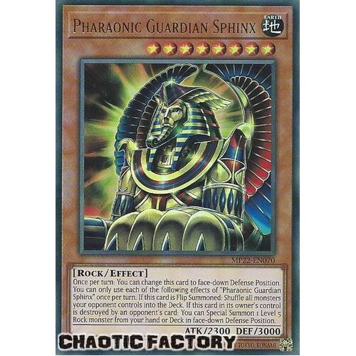 MP22-EN070 Pharaonic Guardian Sphinx Ultra Rare 1st Edition NM