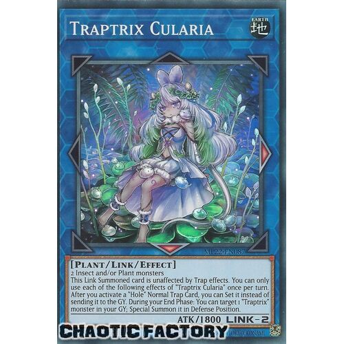 MP22-EN087 Traptrix Cularia Super Rare 1st Edition NM