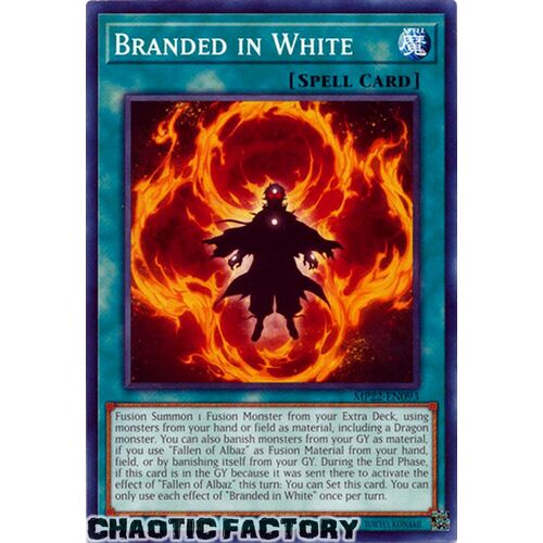 MP22-EN093 Branded in White Common 1st Edition NM