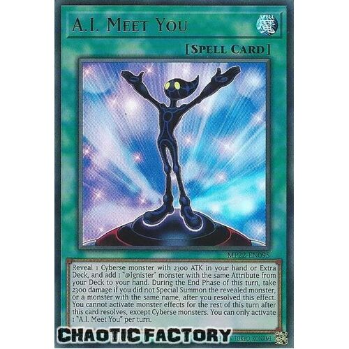 MP22-EN095 A.I. Meet You Ultra Rare 1st Edition NM