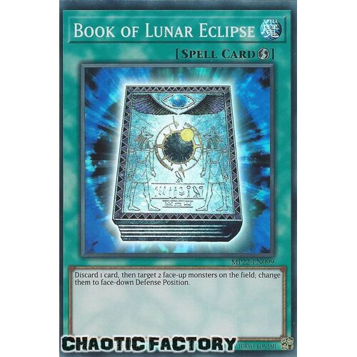 MP22-EN099 Book of Lunar Eclipse Super Rare 1st Edition NM