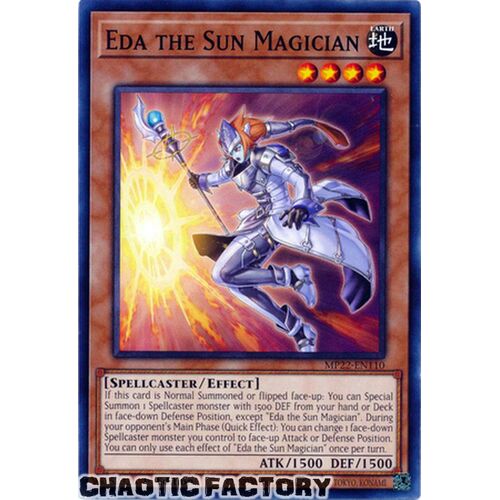 MP22-EN110 Eda the Sun Magician Common 1st Edition NM