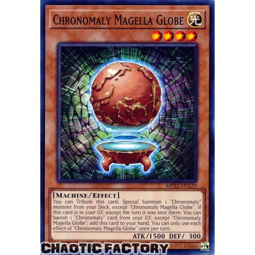 MP22-EN129 Chronomaly Magella Globe Common 1st Edition NM