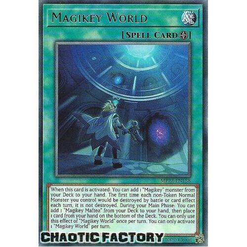 MP22-EN158 Magikey World Rare 1st Edition NM