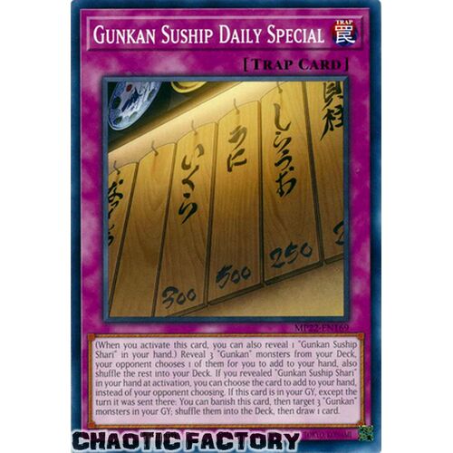 MP22-EN169 Gunkan Suship Daily Special Common 1st Edition NM