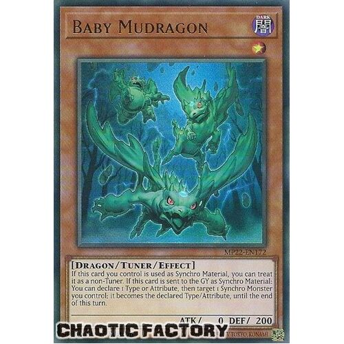 MP22-EN172 Baby Mudragon Ultra Rare 1st Edition NM