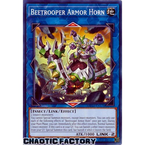 MP22-EN176 Beetrooper Armor Horn Common 1st Edition NM