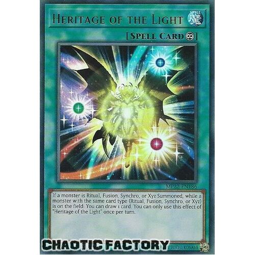 MP22-EN186 Heritage of the Light Ultra Rare 1st Edition NM