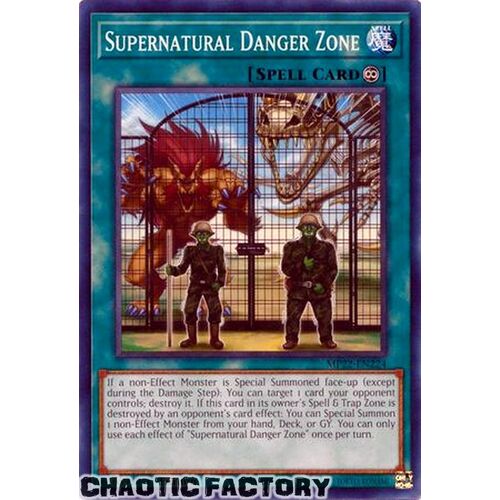 MP22-EN224 Supernatural Danger Zone Common 1st Edition NM